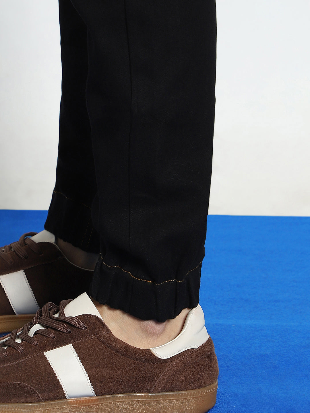 Men's Black Jogger Jeans Slim Fit Stretch