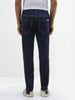 Men's Dark Blue Jogger Jeans Slim Fit Stretch