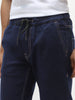 Men's Dark Blue Jogger Jeans Slim Fit Stretch