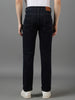 Men's Grey Regular Fit Washed Jeans Stretchable