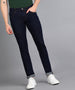 Urbano Fashion Men's Navy Slim Fit Washed Jeans Stretchable