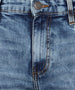 Men's Light Blue Skinny Fit Washed Jeans Stretchable