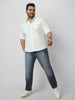 Men's Pastel Blue Cotton Full Sleeve Regular Fit Casual Solid Shirt
