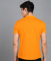 Men's Solid Cotton Slim Fit Polo Shirt with Mandarin Collar