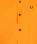 Men's Solid Cotton Slim Fit Polo Shirt with Mandarin Collar