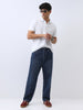 Men's White Solid Regular Fit Half Sleeve Cotton Polo T-Shirt