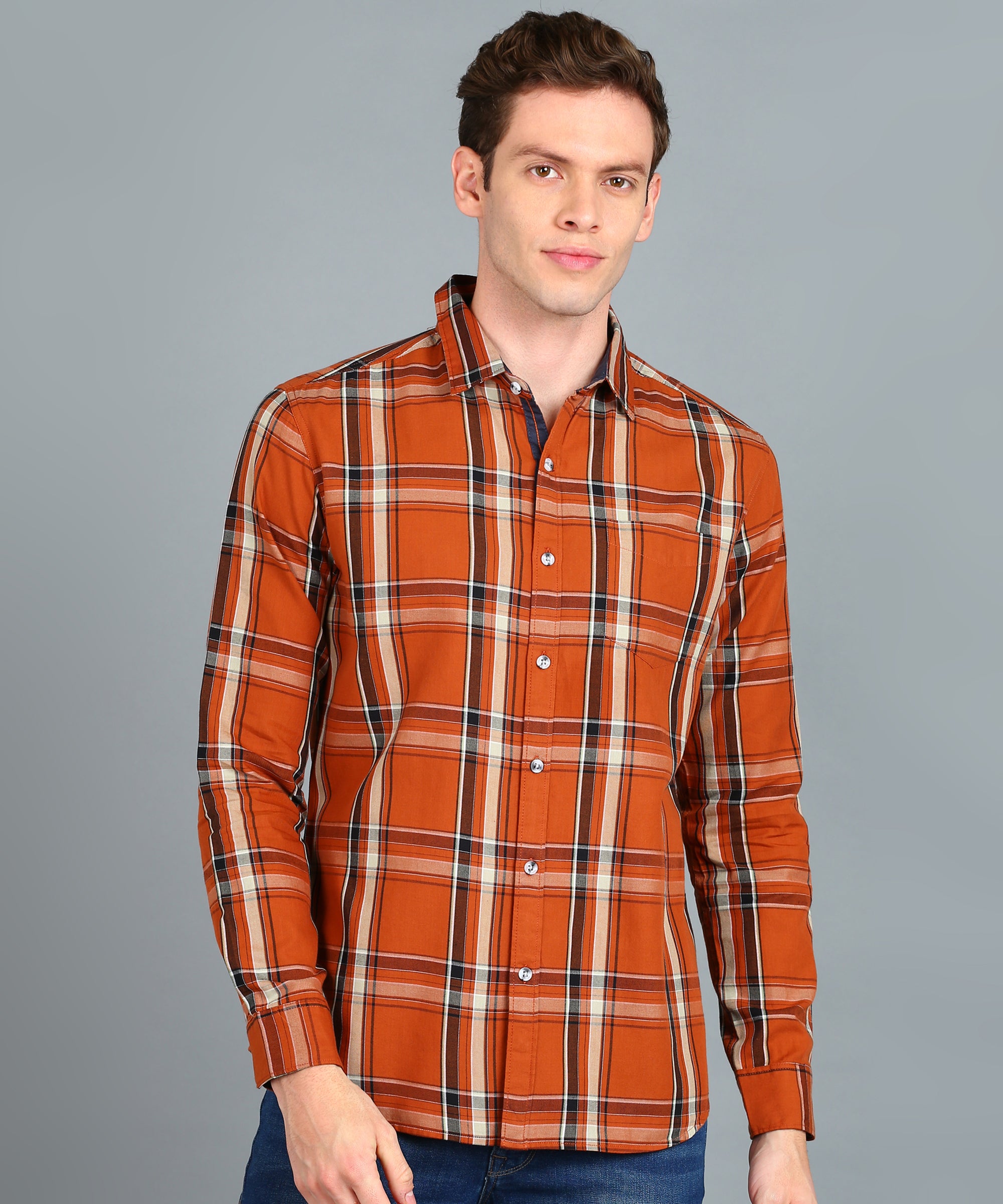 orange dress shirt what color pants Orange Shirt Matching Pant Combination For Men: 10 Best ways to wear i