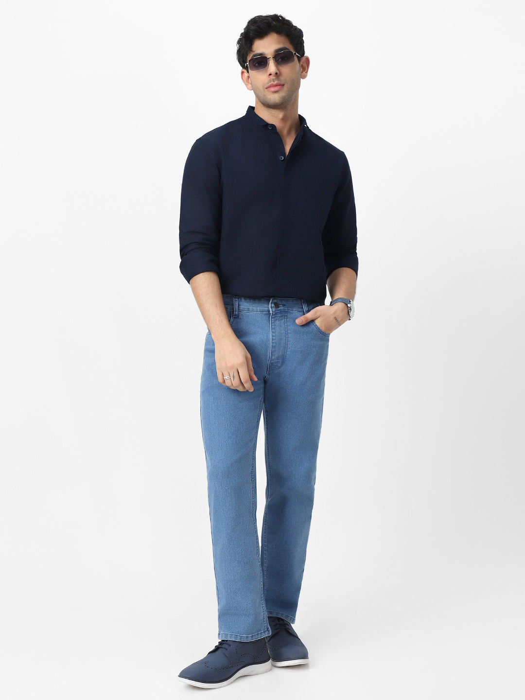 Discover Why Fashion Experts Swear by the Navy Blue Shirt for Men - The Ultimate Upgrade Your Wardrobe’s Been Missing