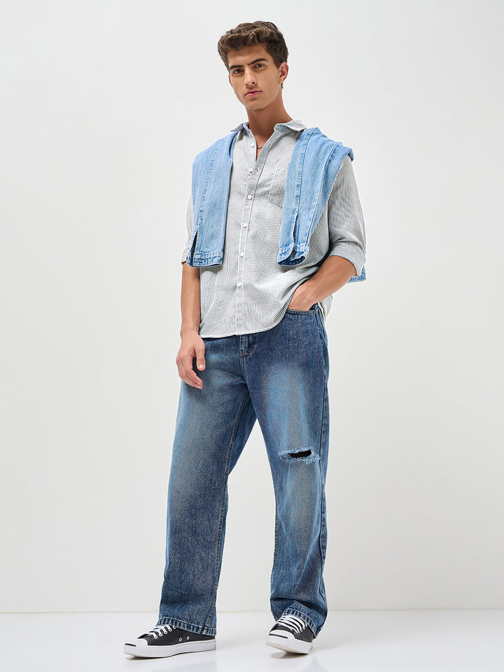 light grey shirt matching pant