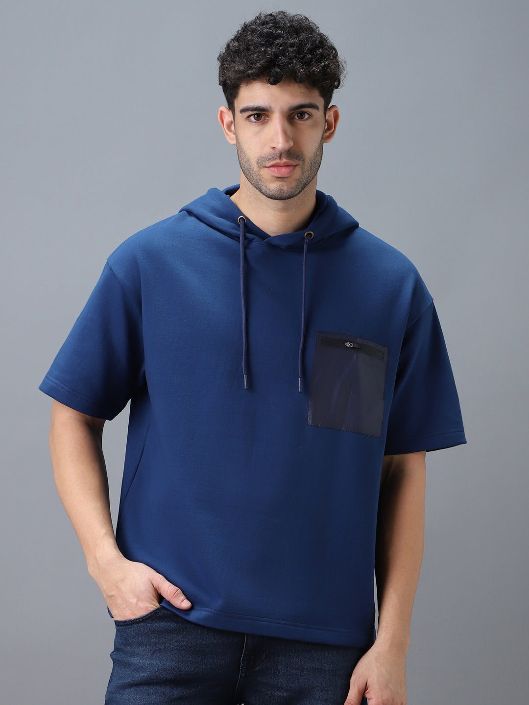 Autumn Men's Sweatshirt Hooded Fashion Basic Solid Color All-Matched Youth Male Coat Fitness Running Sport Cardigan Outfits Tops