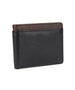 Urbano Fashion Men's Casual, Formal Black Genuine Leather Wallet-6 Card Slots