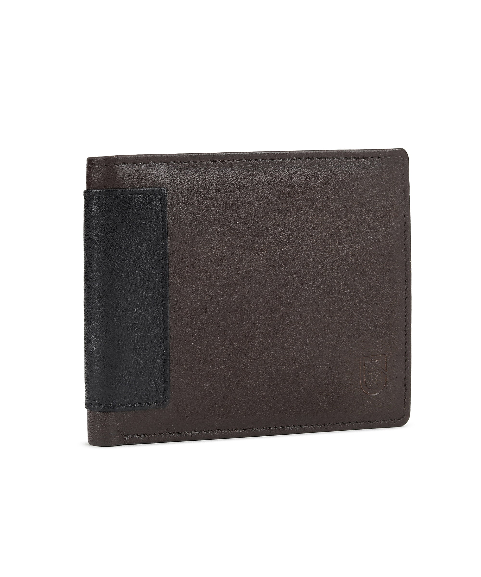 Urbano Fashion Men's Casual, Formal Brown Genuine Leather Wallet-8 Card Slots