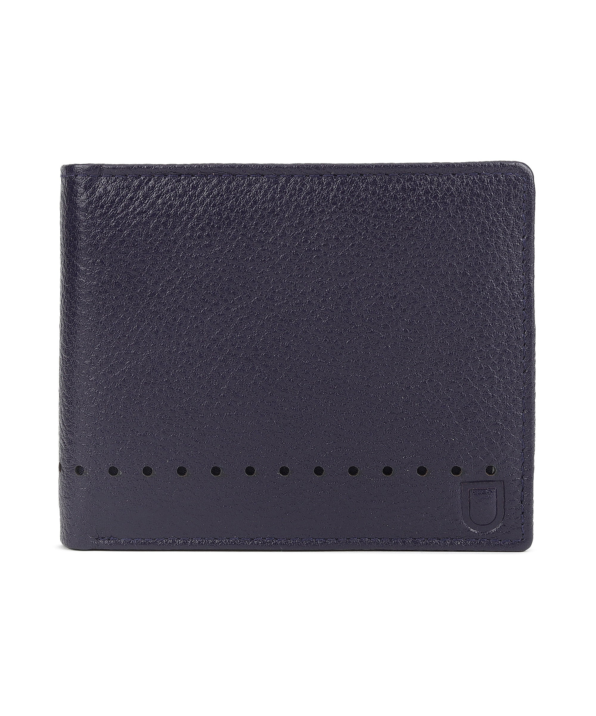Urbano Fashion Men's Casual, Formal Blue Genuine Leather Wallet-3 Card Slots