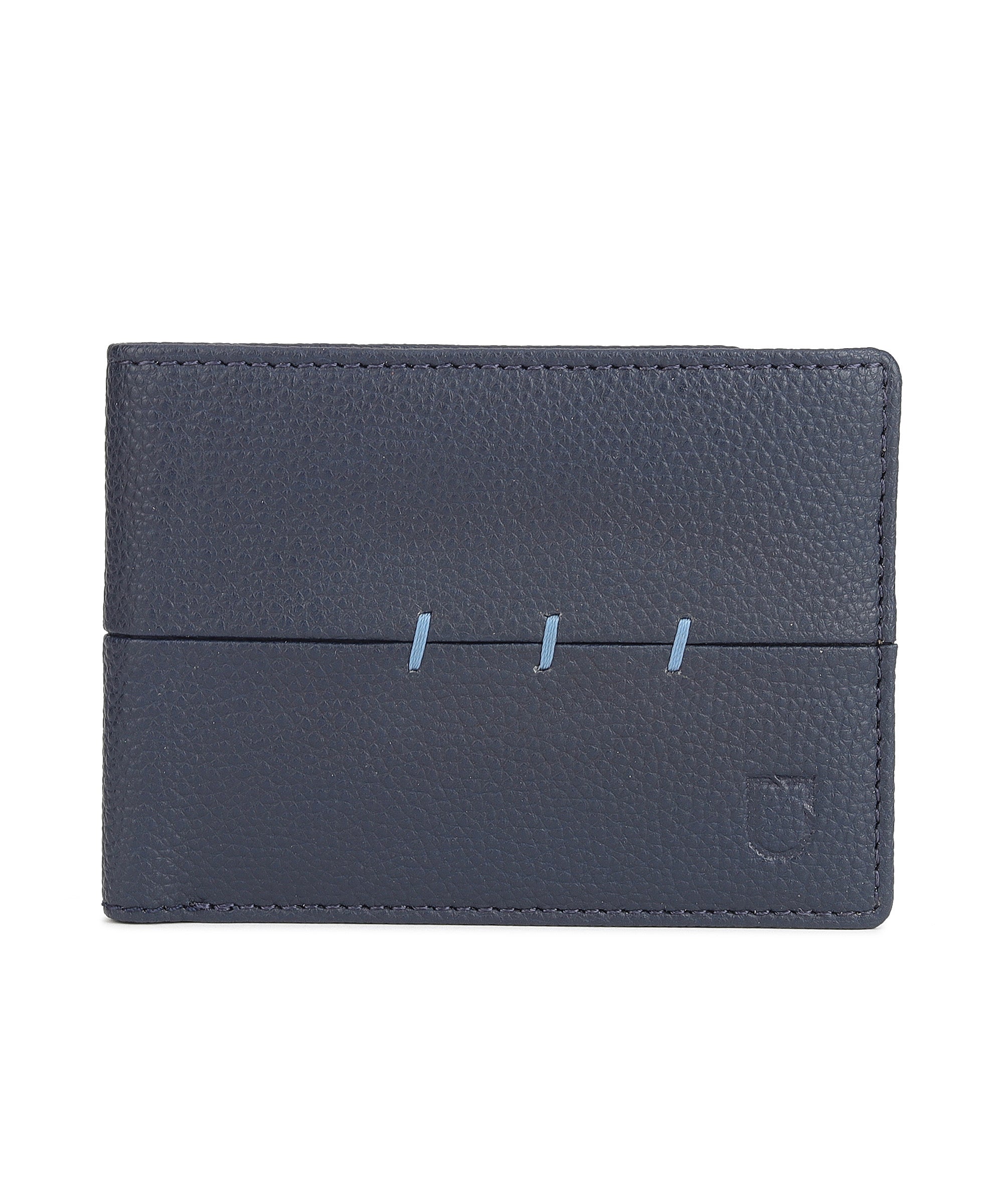 Urbano Fashion Men's Blue Casual, Formal Leather Wallet-6 Card Slots