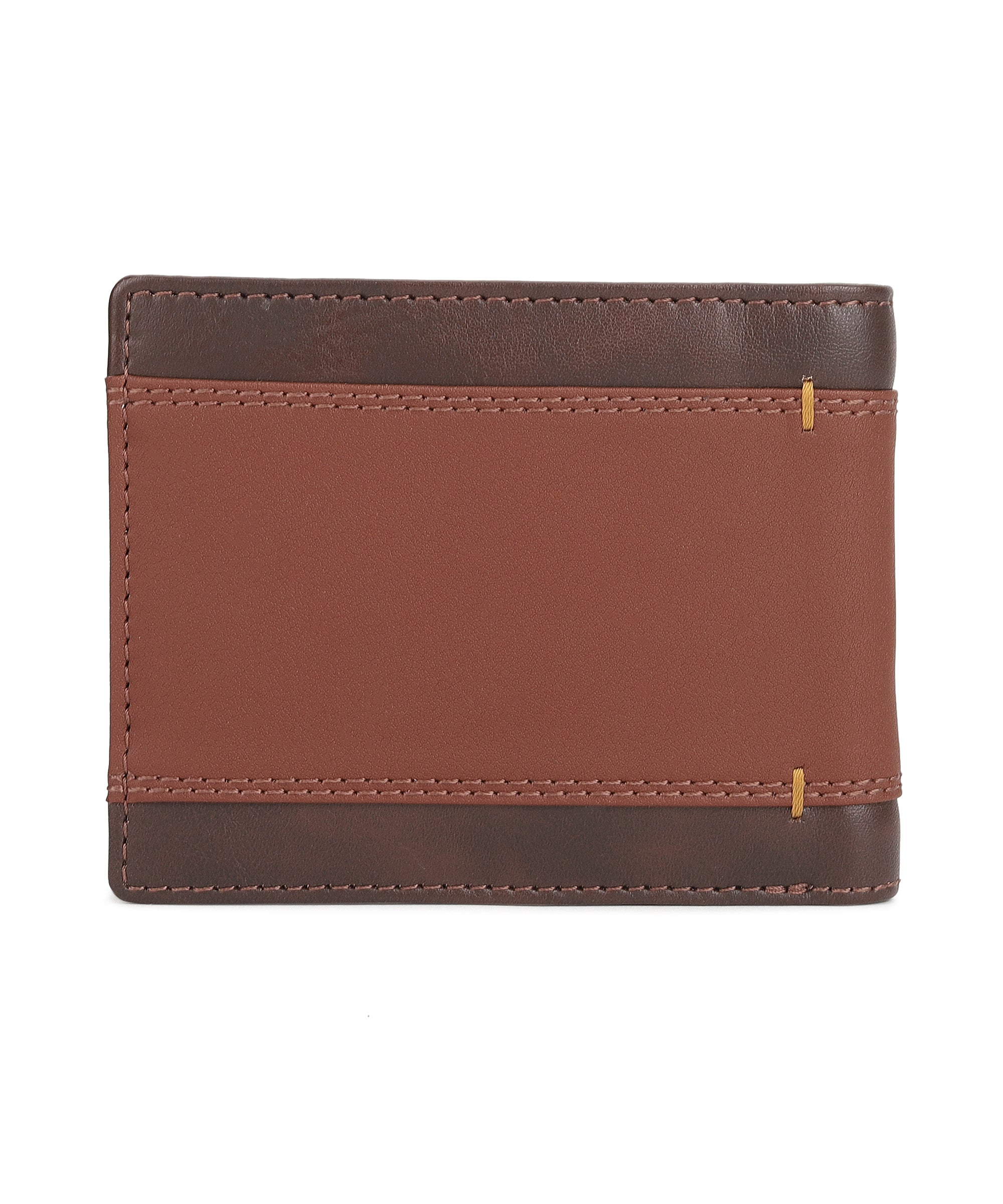 Urbano Fashion Men's Brown Casual, Formal Leather Wallet-6 Card Slots