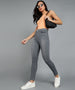 Women's Grey Slim Fit Washed Jeans