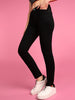 Women's Black Skinny Fit Solid Jeans