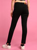 Women's Black Skinny Fit Solid Jeans