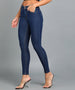 Women's Blue Skinny Fit Washed Jeans