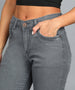 Women's Grey Skinny Fit Washed Jeans