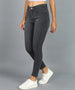 Urbano Fashion Women's Grey Skinny Fit Washed Jeans