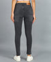 Urbano Fashion Women's Grey Skinny Fit Washed Jeans