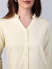 Women's Butter Modal Viscose Full Sleeve Regular Fit Casual Solid Shirt with Mandarin Collar