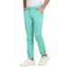 Men's Teal Green Slim Fit Casual Chino Pants Stretch