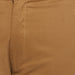 Men's Dark Khaki Cotton Regular Fit Casual Chinos Trousers Stretch