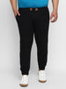 Men's Black Regular Fit Jogger Jeans Stretch