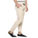 Men's Cream Casual Chino Jogger Pants Slim Fit Stretch