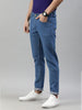 Men's Light Blue Slim Fit Denim Jeans Stretchable