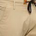Men's Beige Casual Chino Jogger Pants Slim Fit Stretch